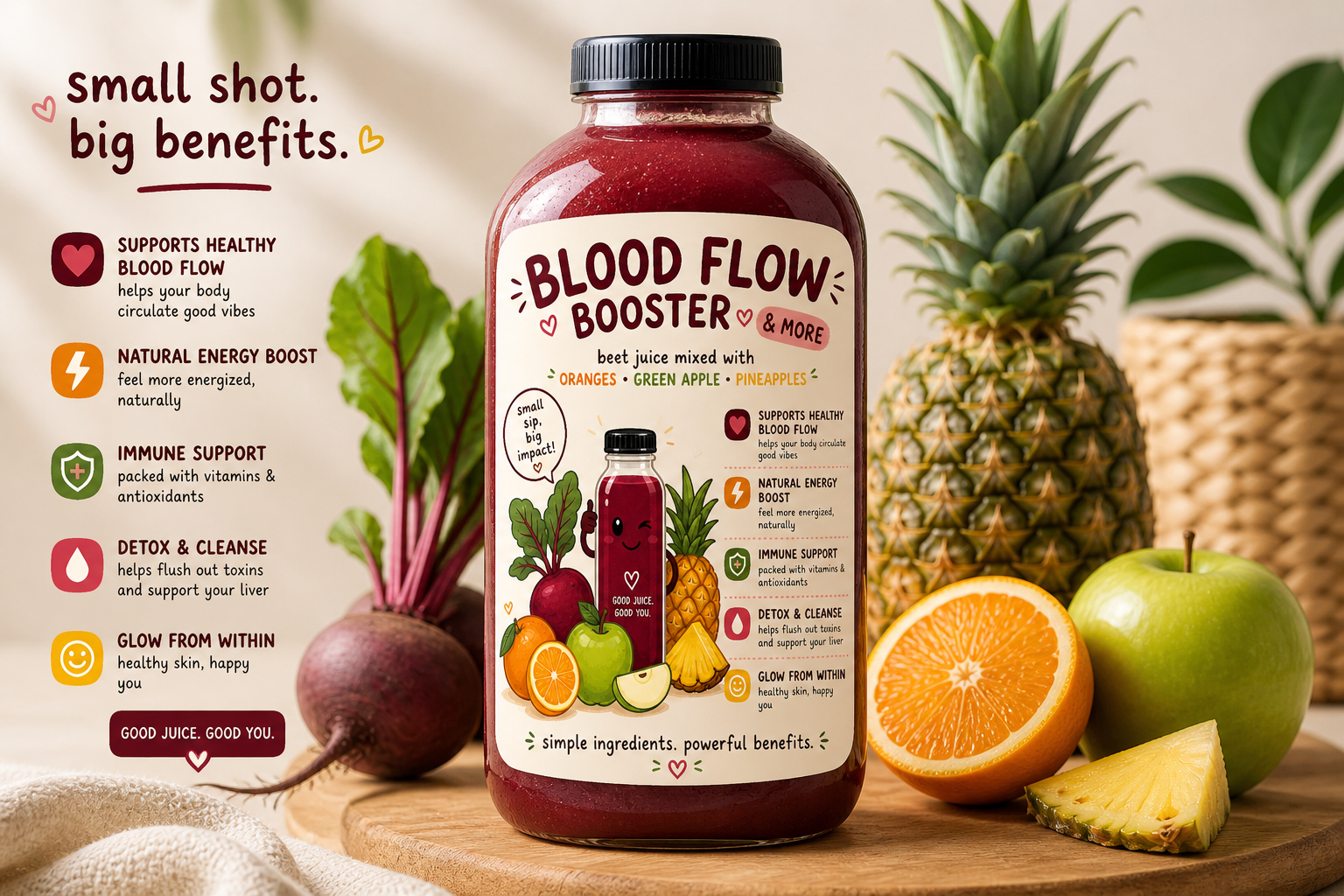 Blood Flow Juice Bulk