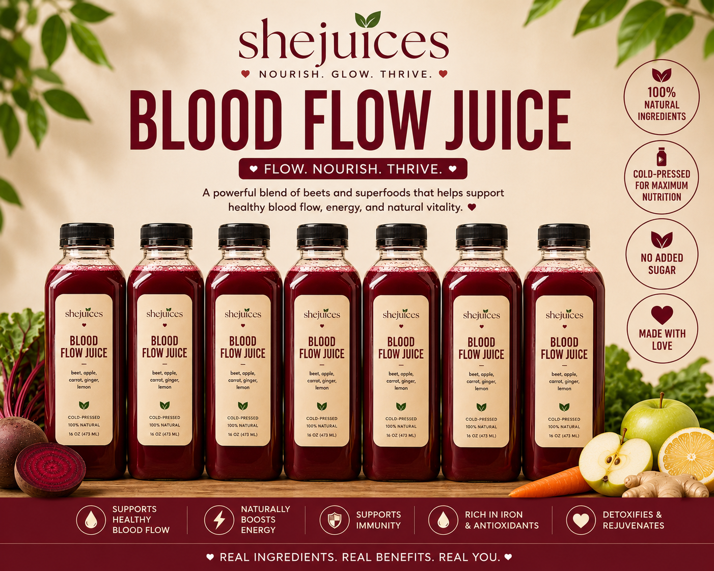 Blood Flow Juice Bulk